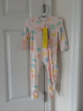 Angel Dear Retro Phone Footie Pajama